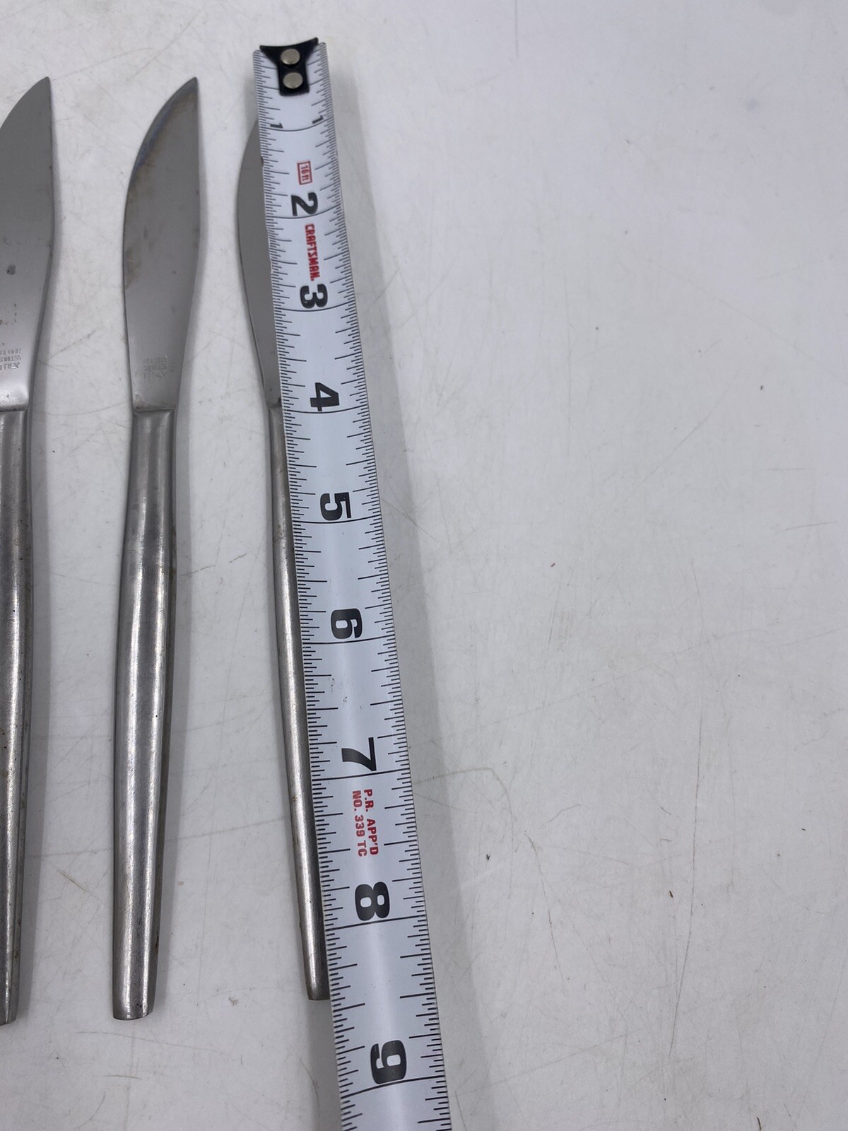 Set of 6 Kalmar Stainless Italy Slicing Kitchen Knives