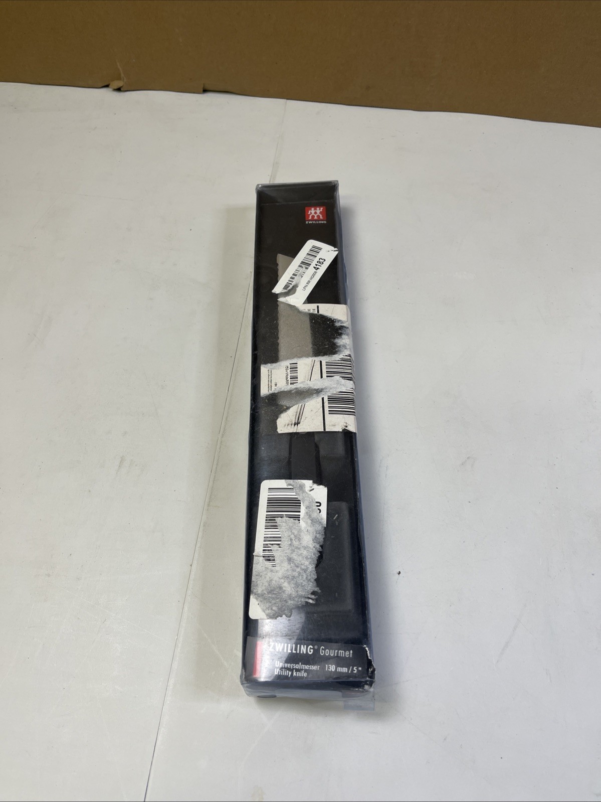 Zwilling GOURMET 5″ UTILITY Knife, Made in Germany, Serrated Blade, 36110-130