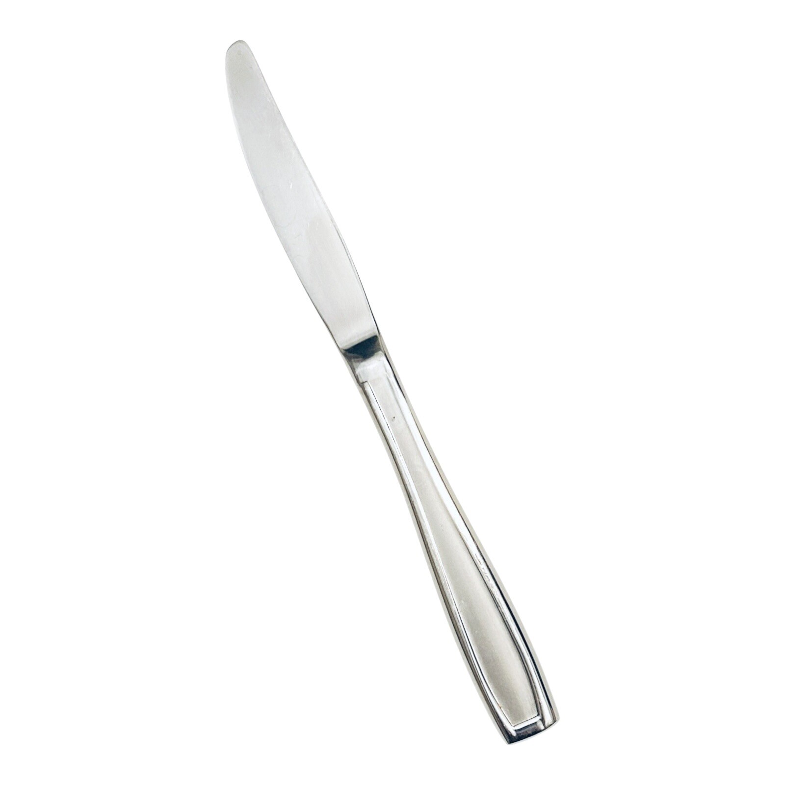 Kinsman KEatlery Stainless Polished Flatware Weighted 9 1/8” Dinner Knife MINT