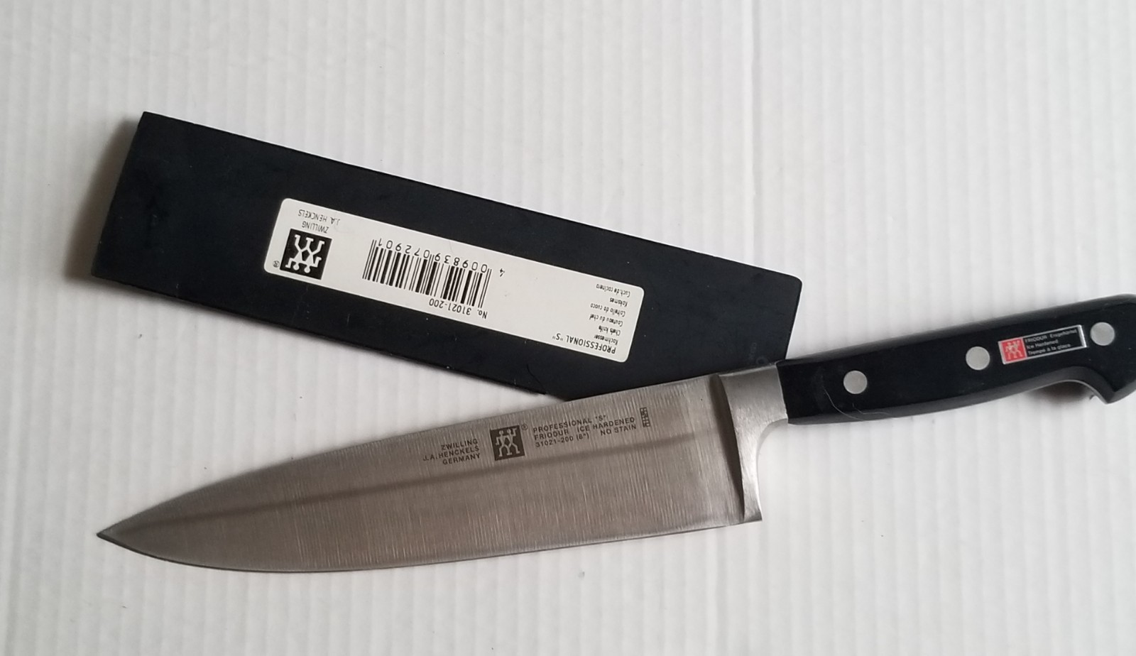 NIP Zwilling J.A. Henckels Professional S 8″ Chef’s Knife Germany 31021-200 $170