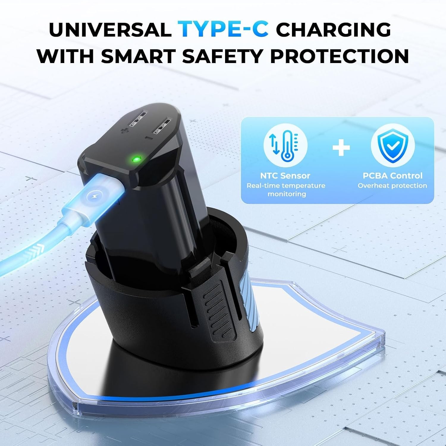 BladeVolt Cordless Electric Fillet Knife – High Torque Motor