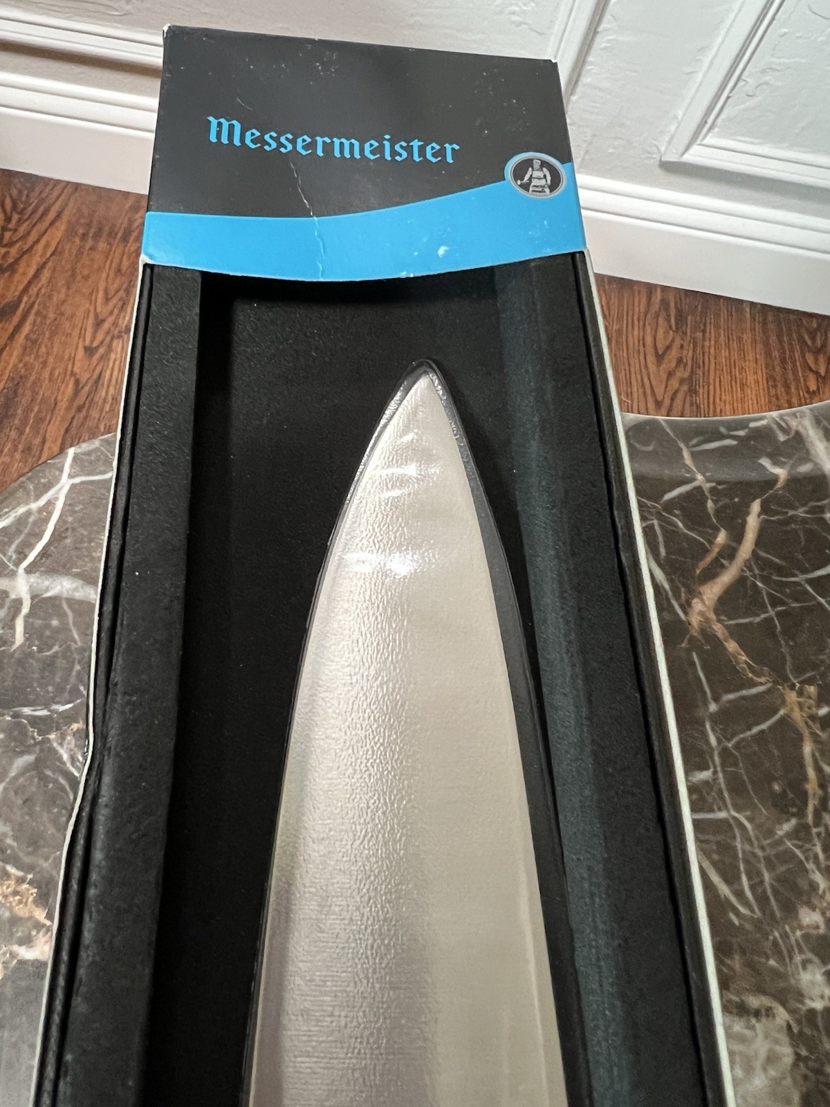 Messermeister San Moritz Elite Stealth Chefs Knife, 8″, Black – BRAND NEW!