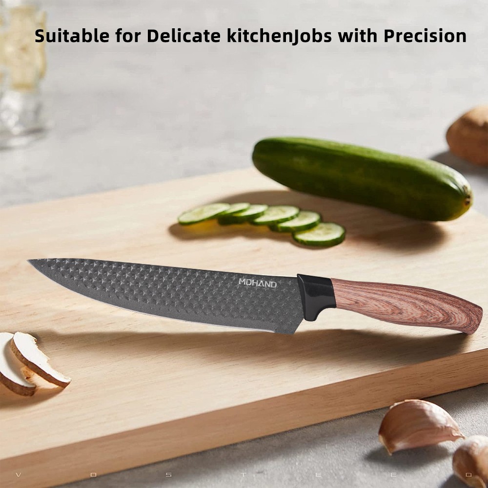 7PCS Kitchen Knife Set Japanese Damascus Chef Knives Cleaver Set With Gift Box