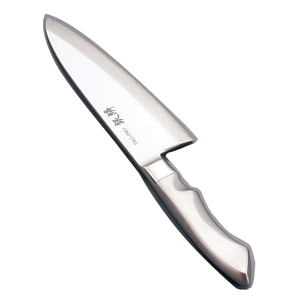 TKG-PRO (Professional) Silver Scale Deba Knife (Single-edged) 15cm ATK9701