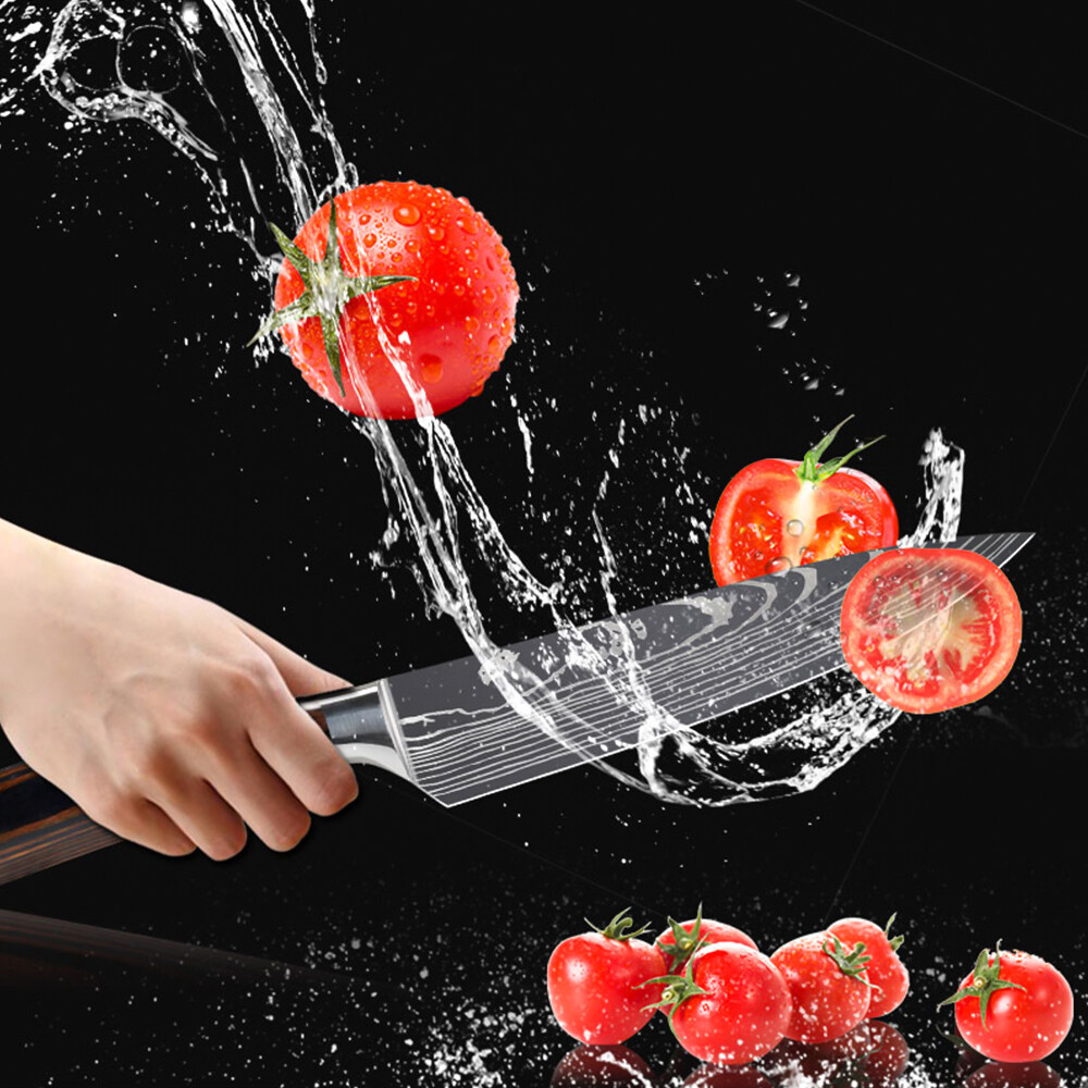 Japanese Chef Knife Professional Kitchen Knife for Steak and Vegetables Forged