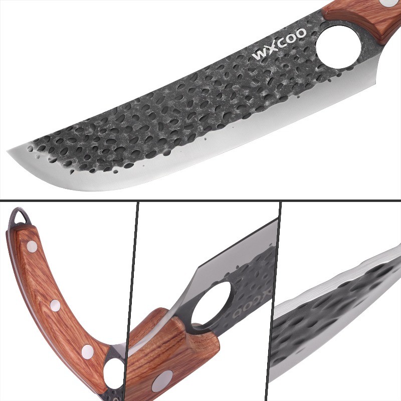12PCS Stainless Steel Knife Set Multipurpose Chef Utility Cutting Knives