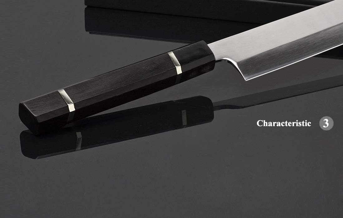 Kiritsuke Yanagiba 270mm Japanese Sushi Sashimi Knife Stainless Steel Mirror