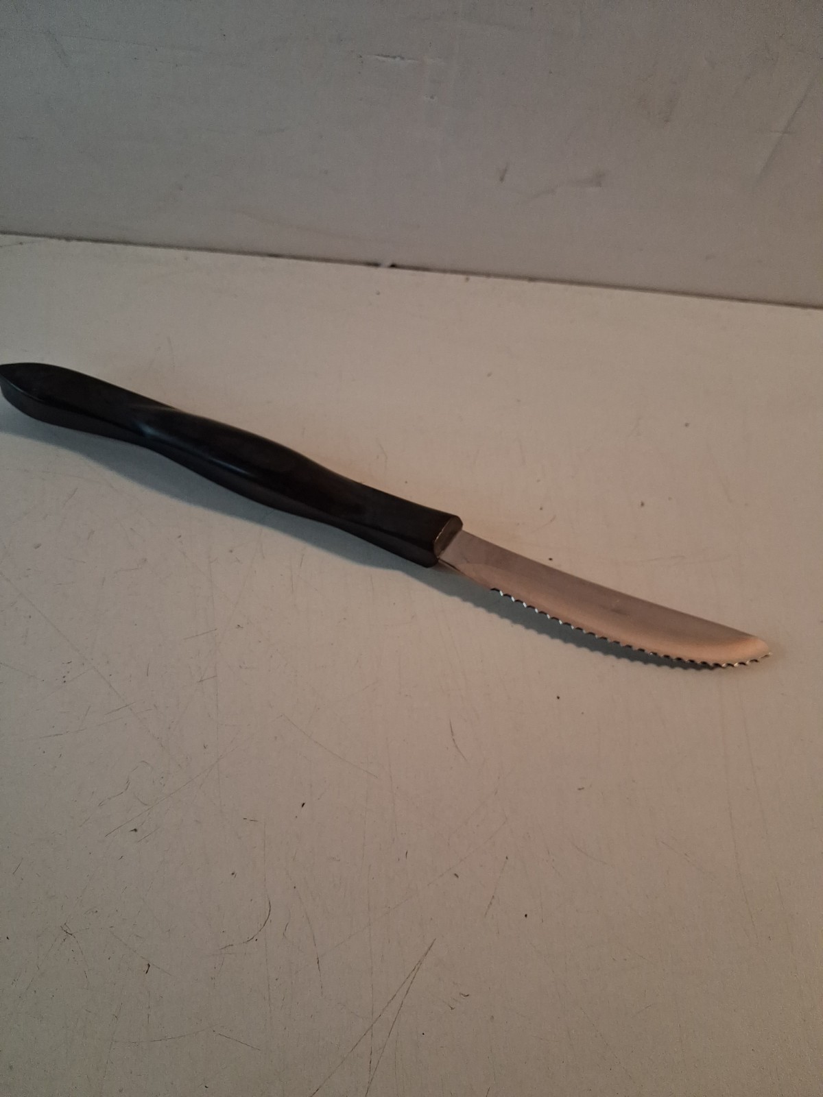 VINTAGE Cutco Knife 1759 KM Serrated Steak Olean NY Classic Handle
