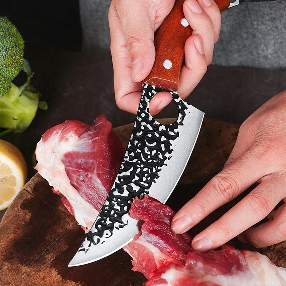 Premium Chef Knife. Japanese Steel Kitchen Knives for Balance & Control