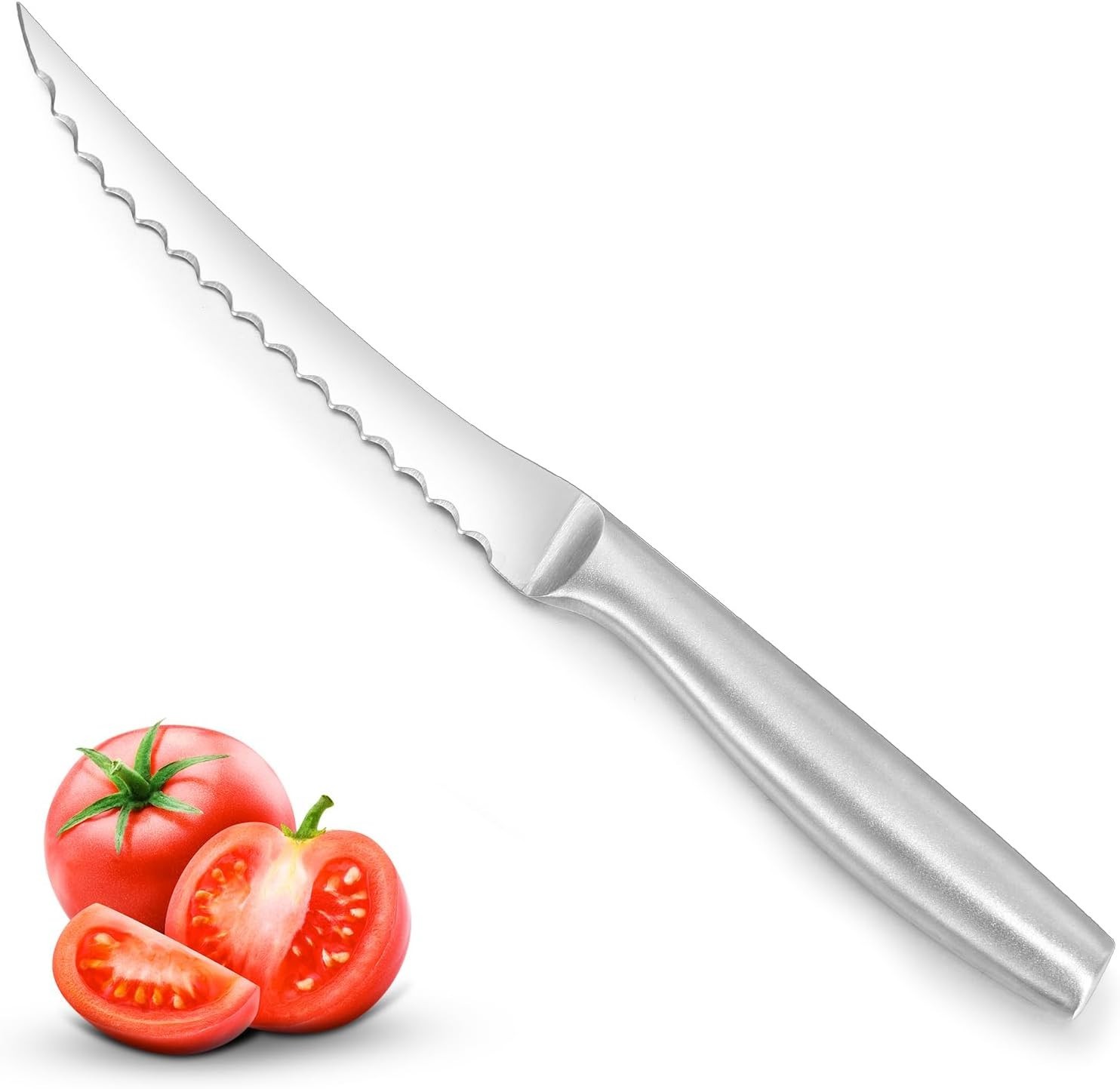 Rada R126 Tomato Slicing Knife dual serrated blade American made kitchen cutler