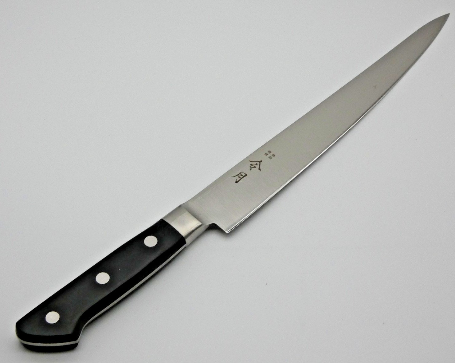 Fuji Cutlery Sujihiki Slicer Knife 240mm Molybdenum Stainless Steel Japan Finish