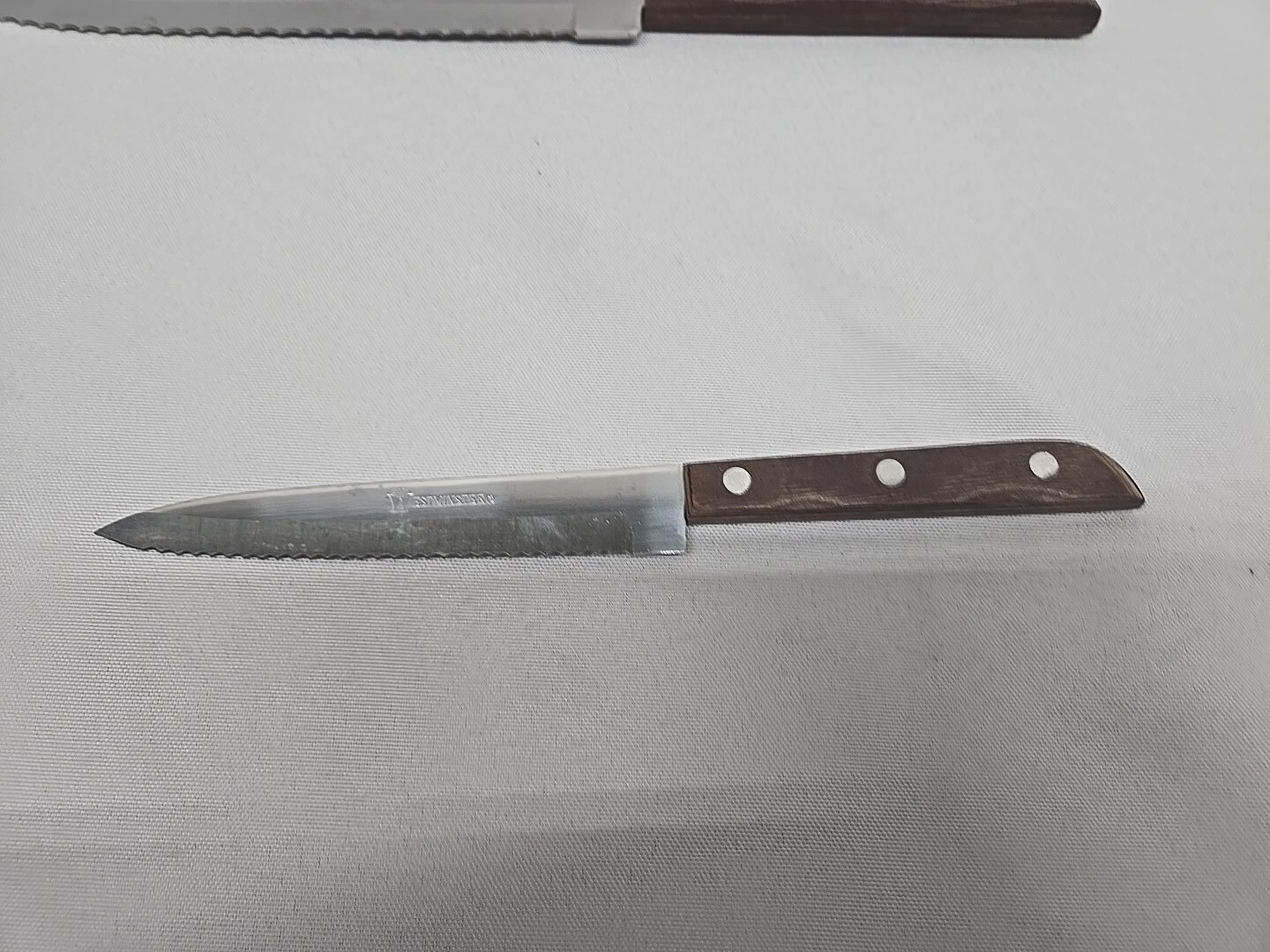 Vintage Westminster Chef Knife Lot Of 3 Knifes Serated Stainless Japan