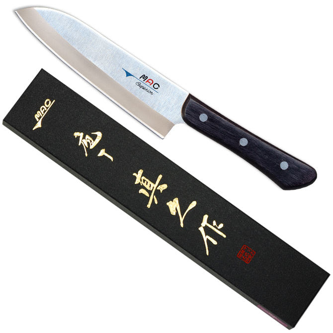 MAC Knife SK-65 Superior 6.5″ Santoku Kitchen Knife Molybdenum Steel Japan Made