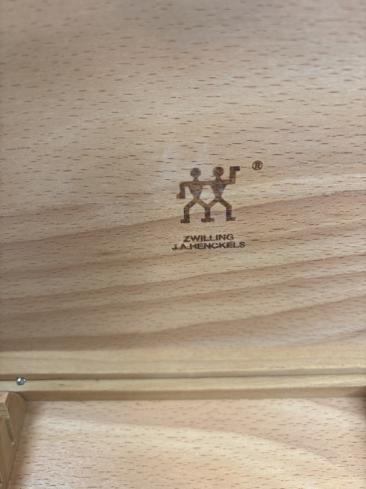 ZWILLING J.A. HENCKELS Wooden Knife Storage Box for 8 knives 10.5’x7″ Box only