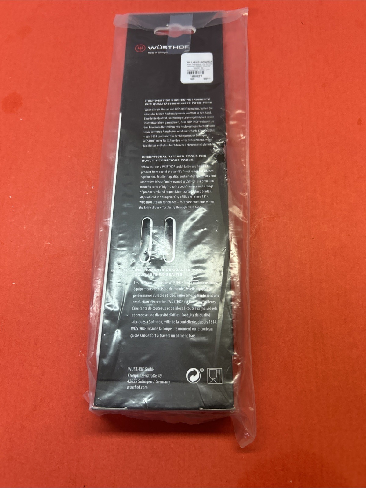 WUSTHOF Gourmet 5” Serrated Utility Knife