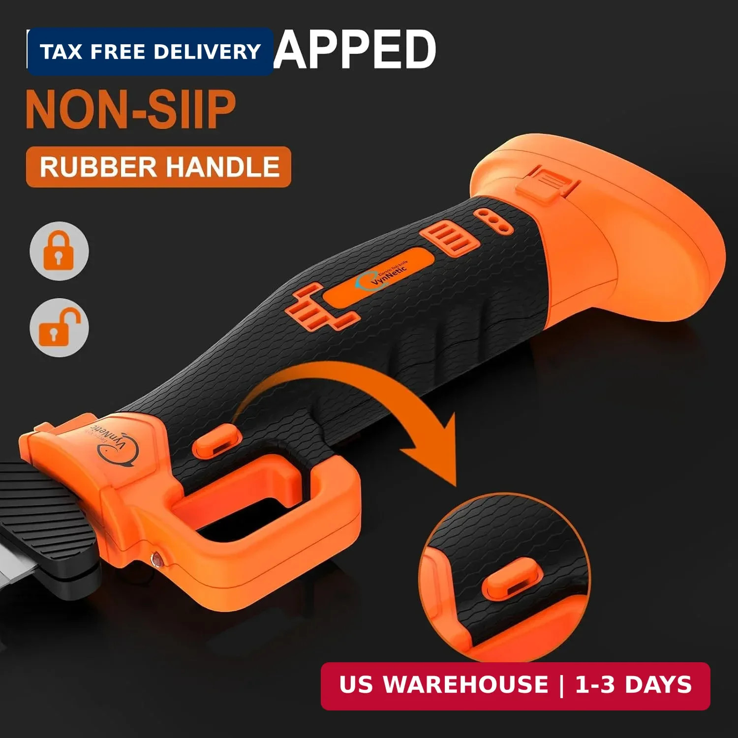 Electric Fillet Knife for Fish – Rechargeable Cordless Electric Knife With Non-S