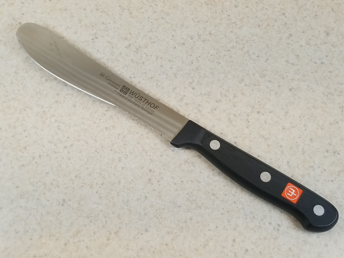 Wusthof Gourmet Burger Knife #4115/13cm Made in Germany Great Condition