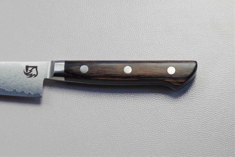 Hakuun Petty Knife 120mm 4.7in Miki Kajiyamura Double Bevel Blade Paring Knife