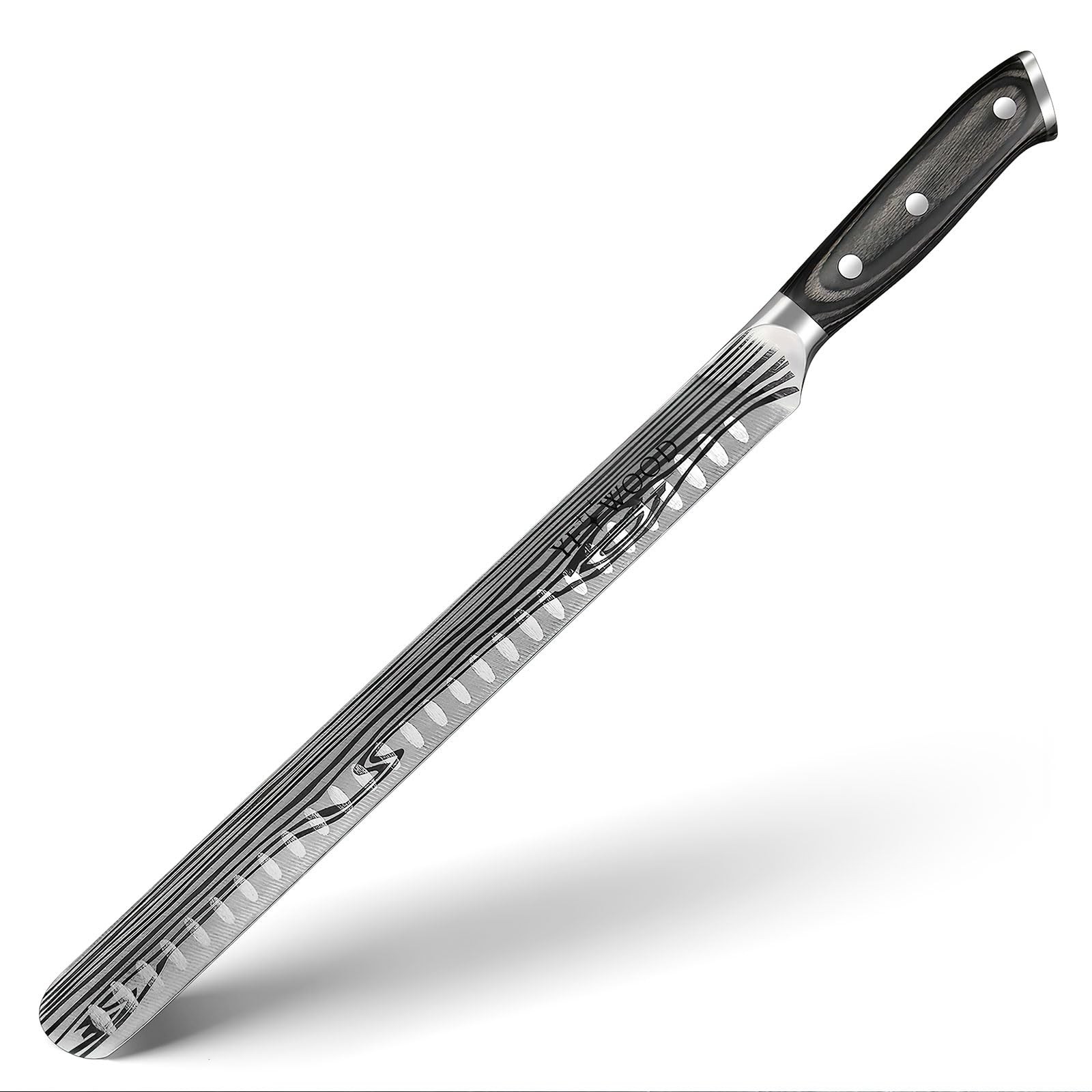 12 Inch Brisket Knife – Carving Knives BBQ Slicing Knife for Meat