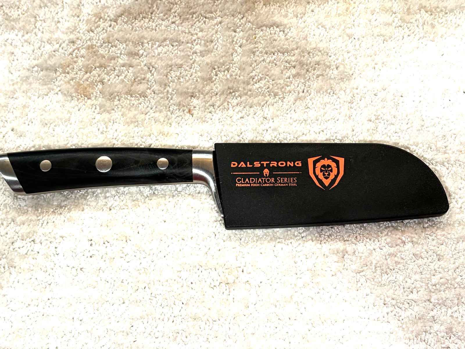 Dalstrong Gladiator Series 5″ Santoku Knife and Cover