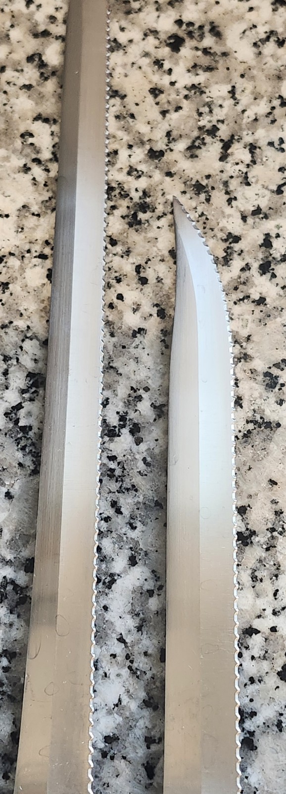 Cutco Bread 1724 & 1729 Petite Carver Knife Classic Swirl Brown Thomas Lamb Orig