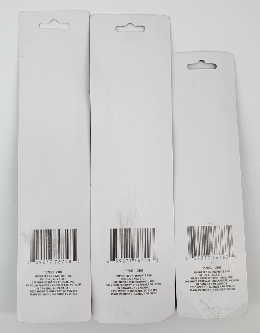 Set of 3 Royal Norfolk Cutlery 5″ Utility Knife, Stainless Steel Blade