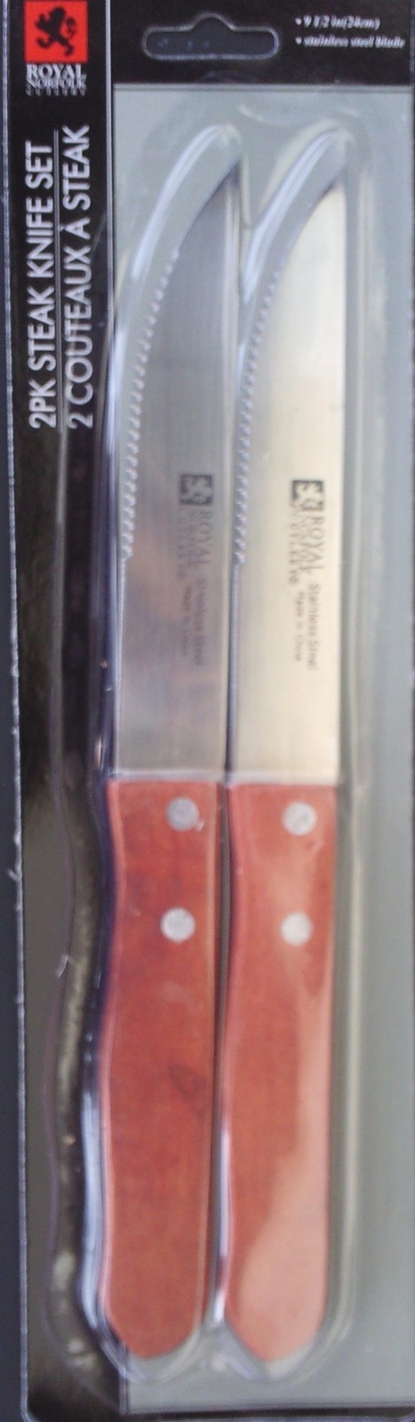 KITCHEN & STEAK KNIVES Stainless Steel, SELECT: Steak, Santoku or Bread Knive