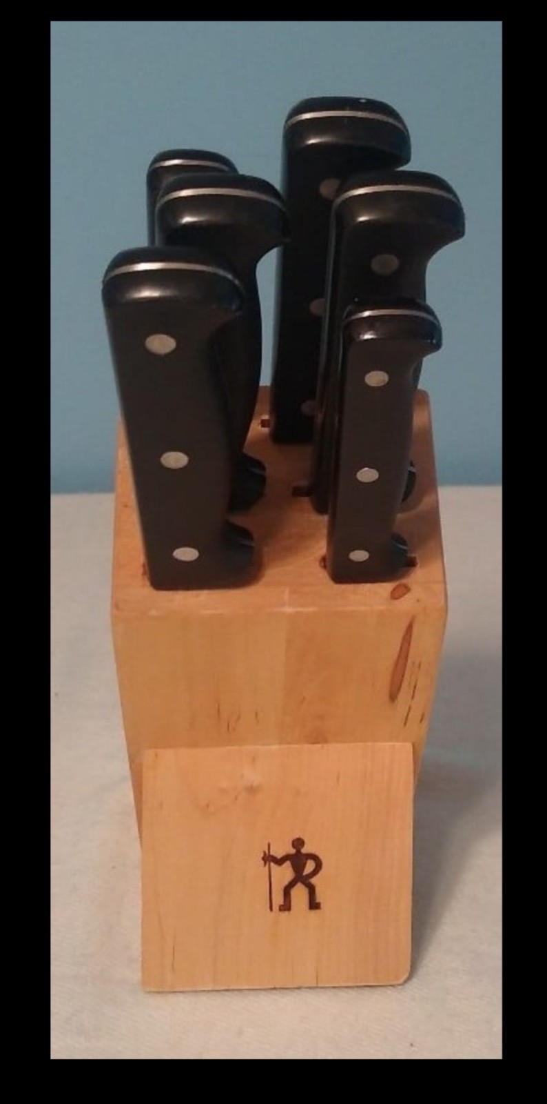 J.A. Henckles International Eversharp Pro 6pc Set With Knife Block