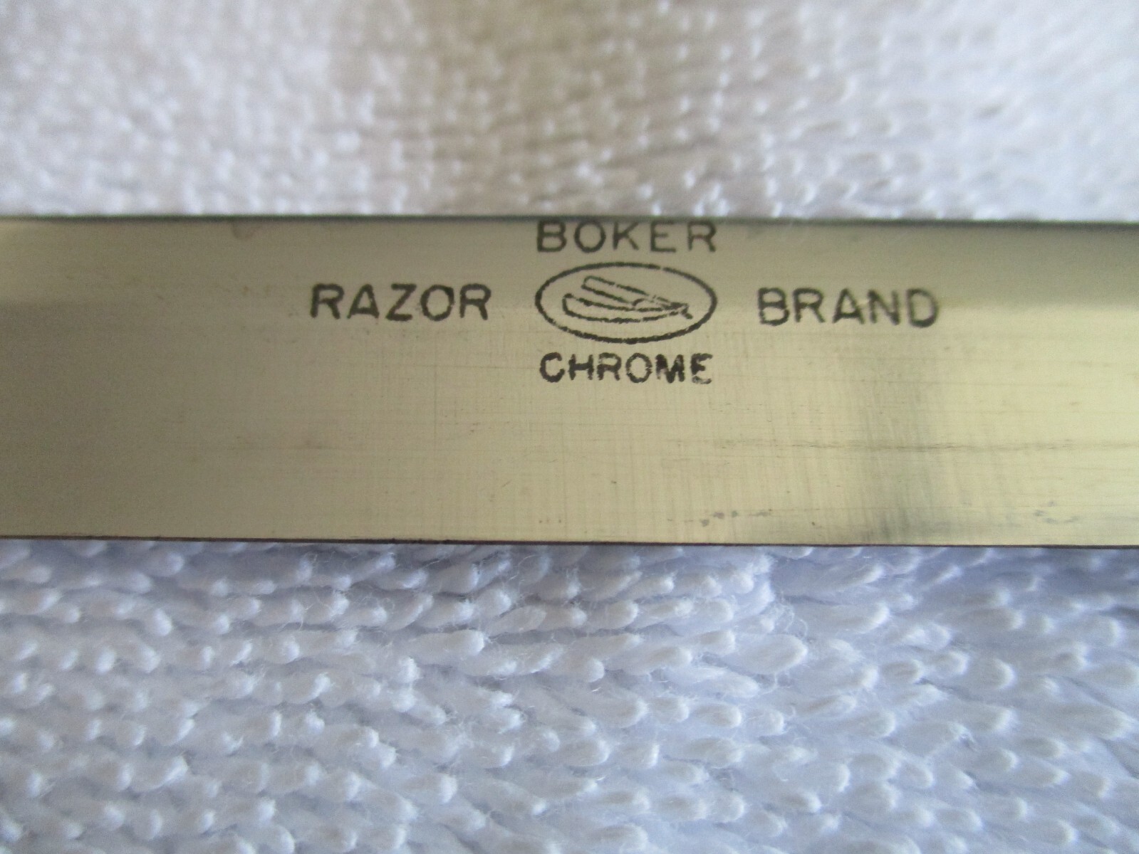 Vintage Rare – BOKER USA Razor Brand PR 7 Chrome 8″ Blade Kitchen Carving Knife