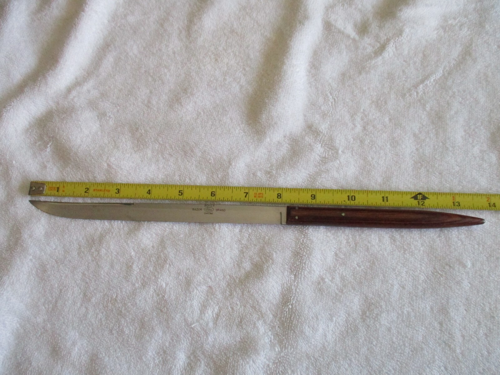 Vintage Rare – BOKER USA Razor Brand PR 7 Chrome 8″ Blade Kitchen Carving Knife