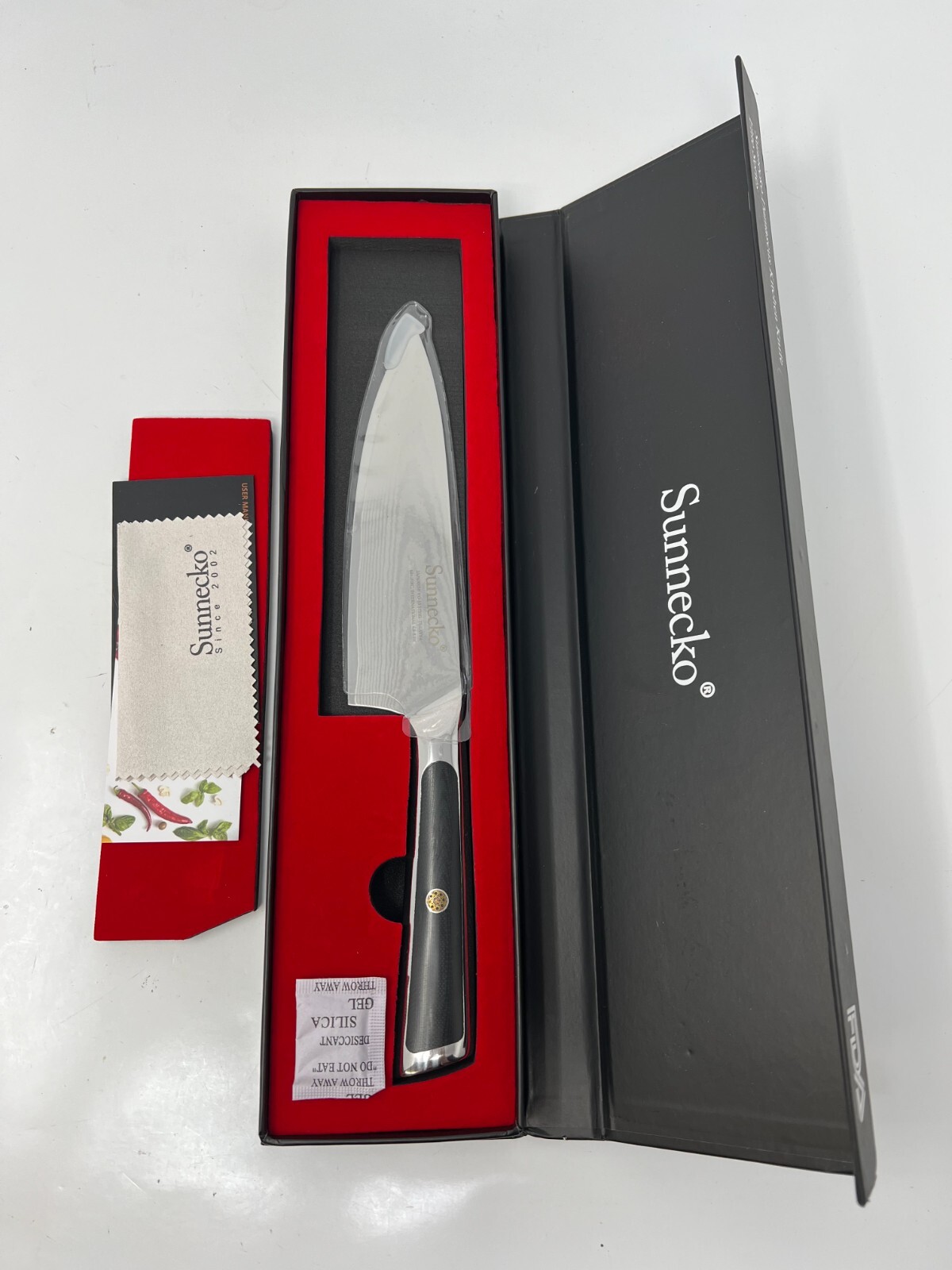 Sunnecko – 7 inch Damascus Kitchen Knife Elite Series VG10 – New In Box