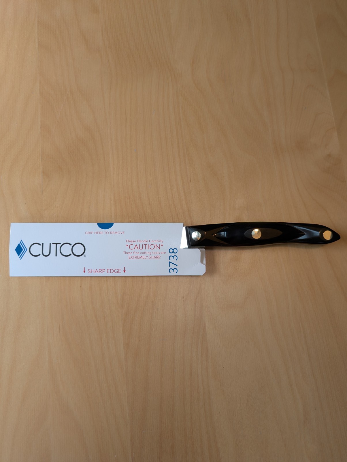 CUTCO 1738 Gourmet Prep Knife Factory Sharpened 6.25″ Blade Made In USA