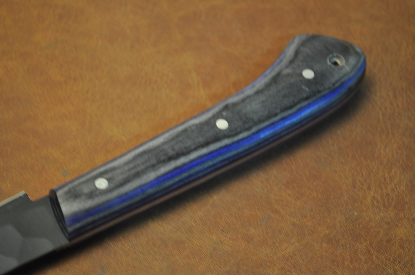 Handmade Steel J2(420) Fillet Knife with Pakka Wood Handle With Cover 341 (1)