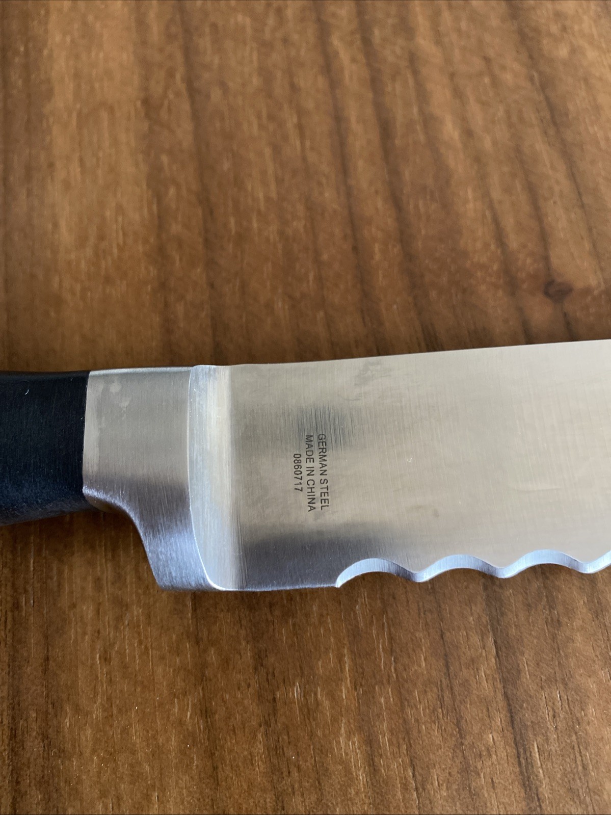 Calphalon CONTEMPORARY 8″ BREAD Knife on FULL-FORGED Satin-Finished Blade, NEW