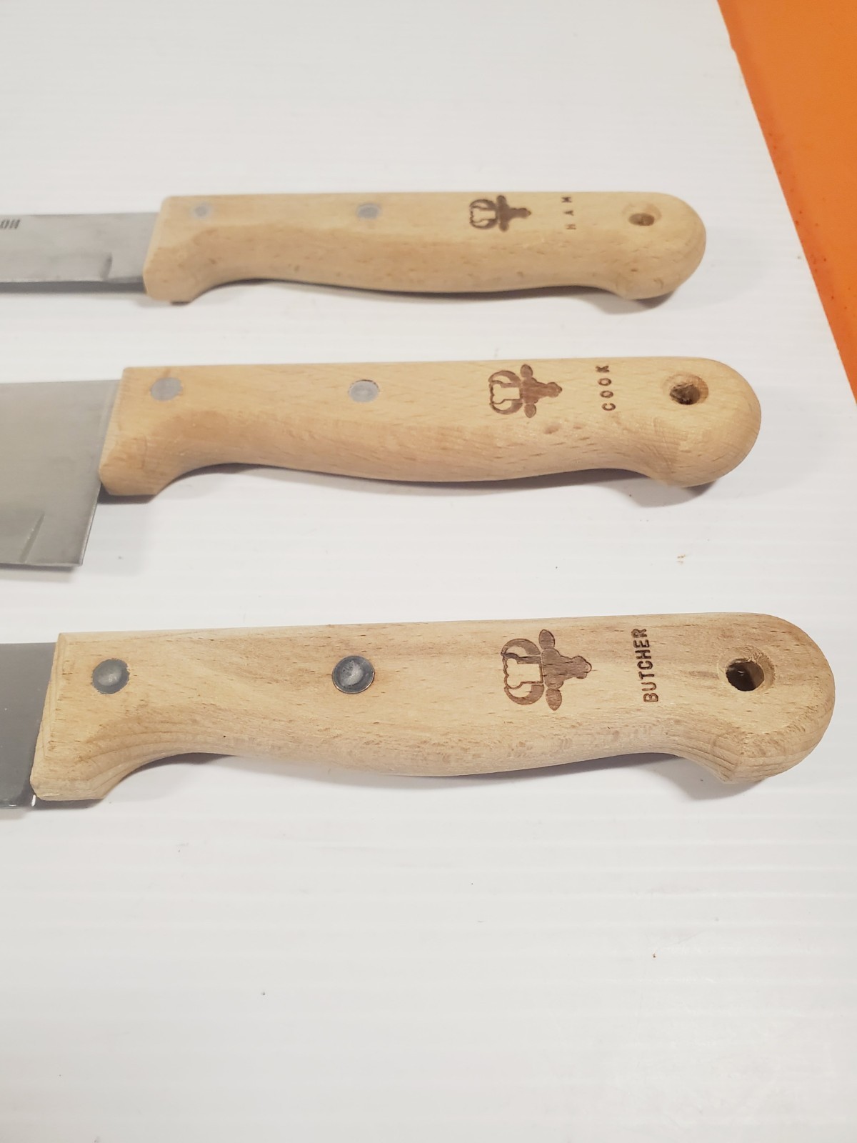 Chef’s Collection knife Set 3pcs Stainless Steel