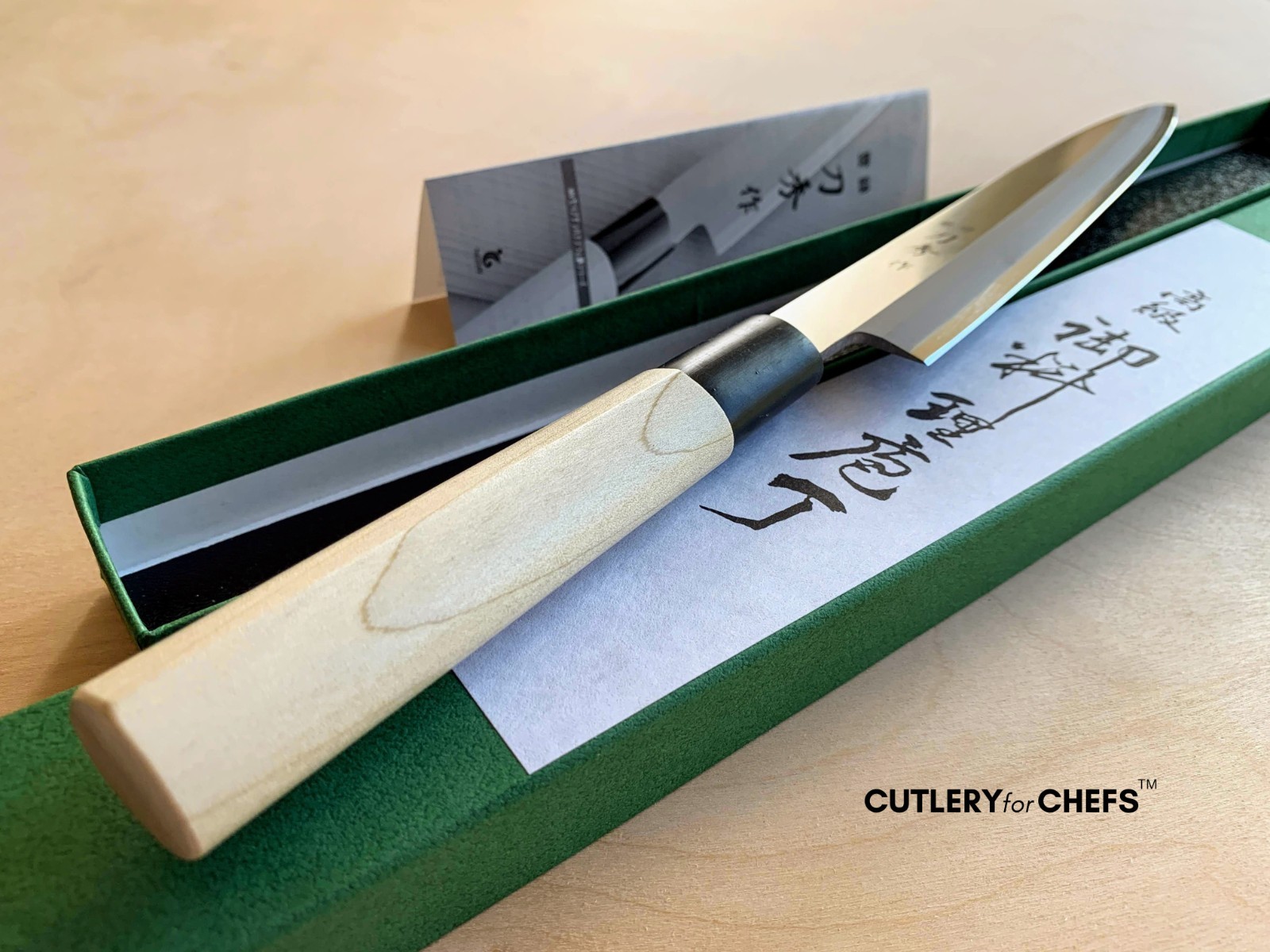 Japanese Sushi Knife Set (Deba/Yanagi/Usuba) by Fuji Cutlery – MADE IN JAPAN