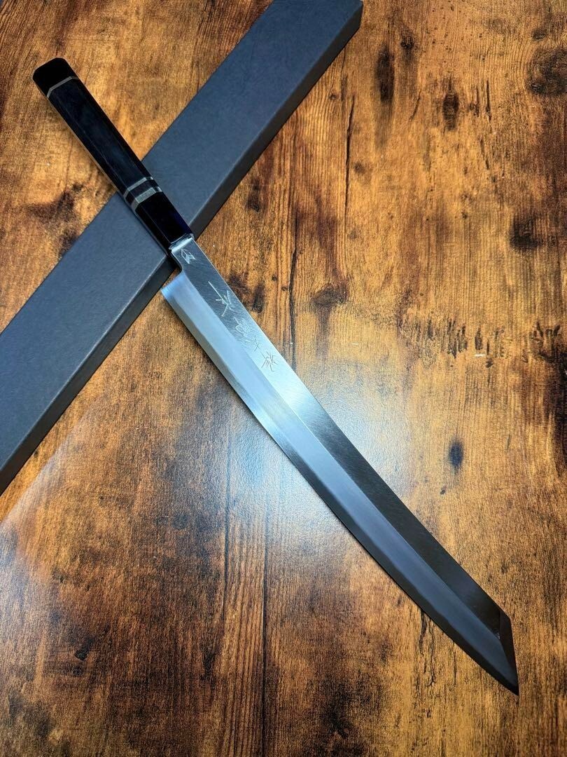 Nomura Shotaro Kiritsuke Yanagiba 335mm Japanese Sashimi Knife Ginsan Steel New
