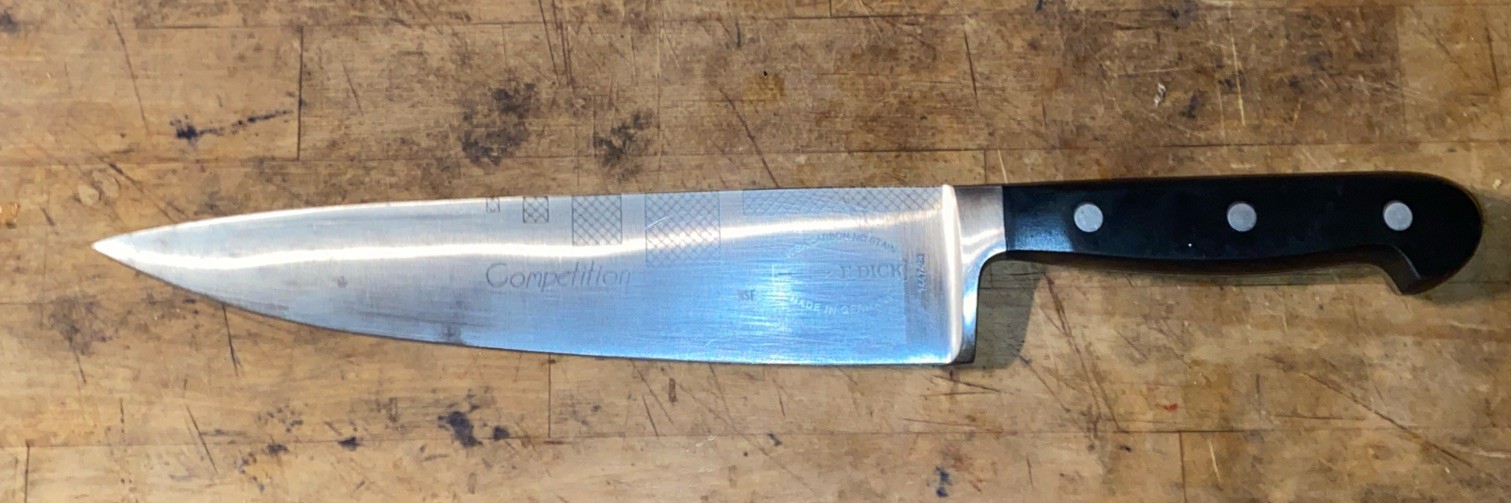 F. Dick 9-inch Stainless Steel Chef’s Knife #1447-23 Competition Made In Germany
