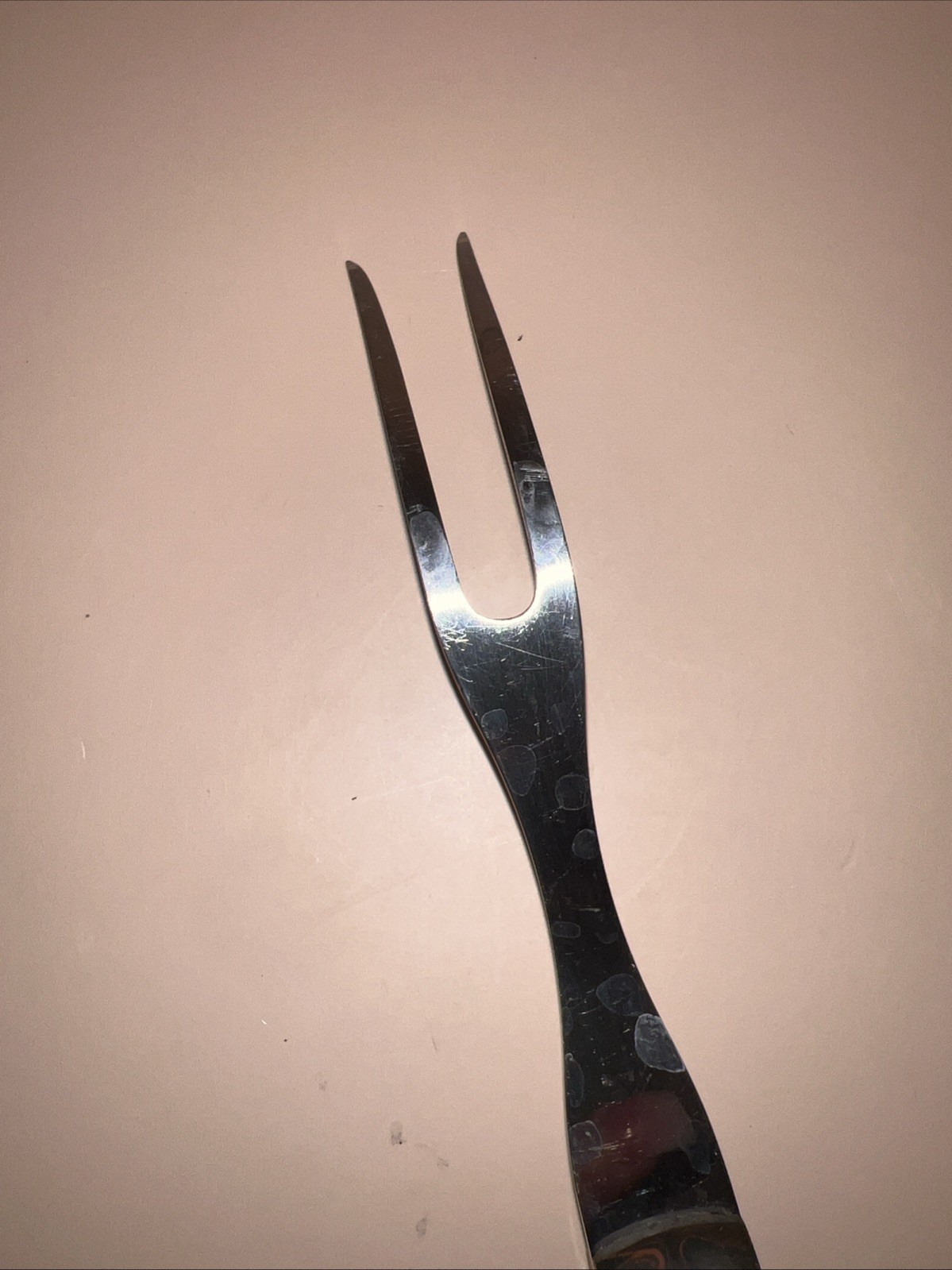 Cutco 1026 MEAT FORK 10.5″ Brown Marble Handle Made in USA