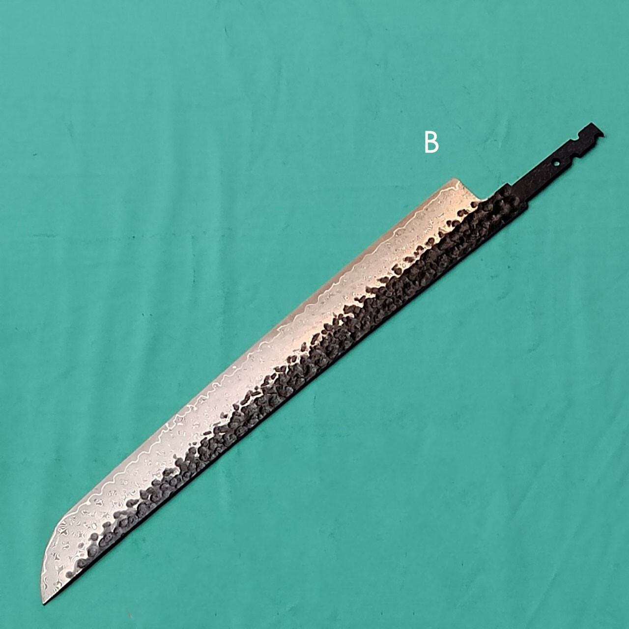 Forging Damascus Japanese Style Blank Blade Kitchen Chef Making Knife