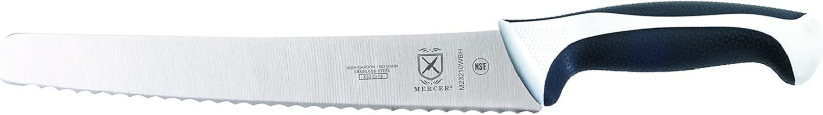 Bread Knife 10 Inch Wavy Edge Serrated Kitchen Bread Slicing Knife