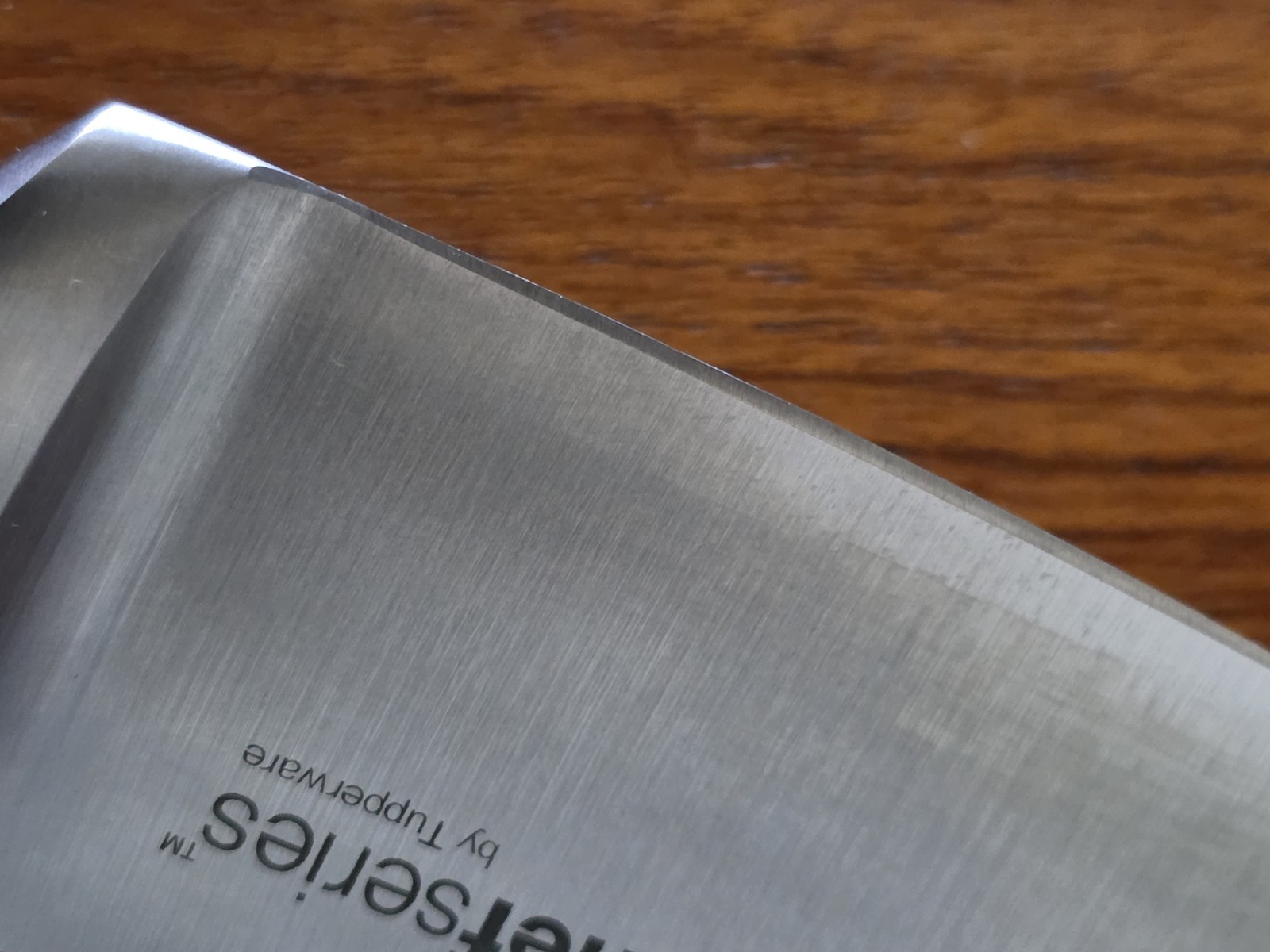 Tupperware Chef Series 8″ Chefs Knife Hand Polished Japanese Stainless Steel