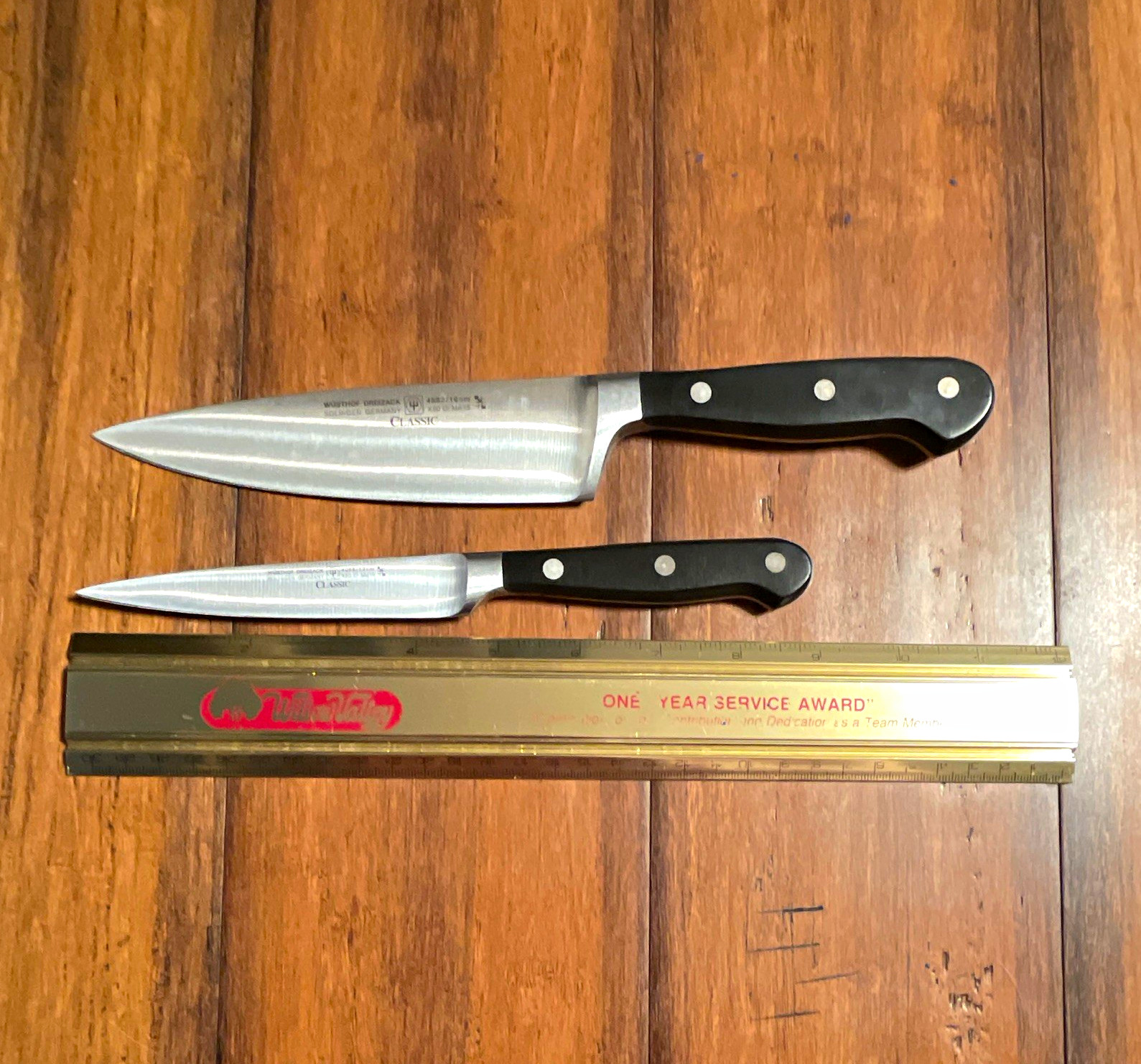 WÜSTHOF Classic 2-Piece Full Tang Forged Knife Set 16 cm Chef & 12 cm Paring
