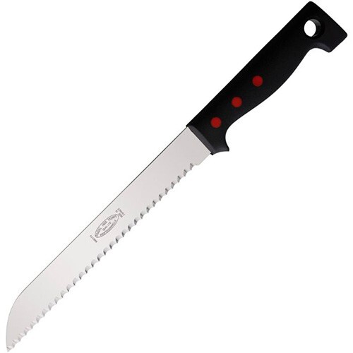 Andre Verdier Kitchen Bread Knife 7.75″ Stainless Steel Blade Black ABS Handle