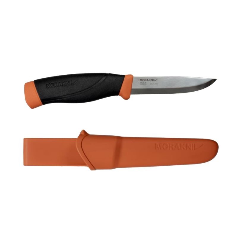 *5-Sets* Morakniv Companion Heavy Duty Stainless Steel 8.8” Knife Orange 13259