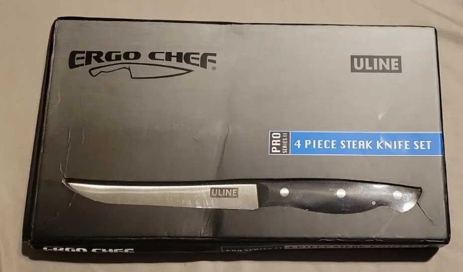 Steak knife Set of 4 Knives- Tomato, utility, knife Ergo Chef Pro-Series II