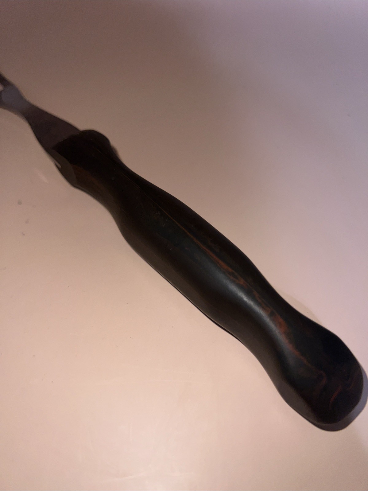 Cutco 1026 MEAT FORK 10.5″ Brown Marble Handle Made in USA