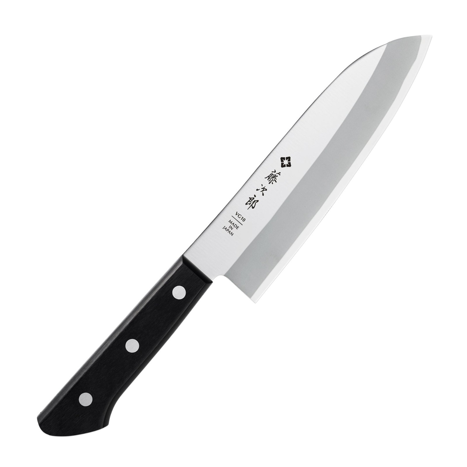 TOJIRO BASIC F-316 VG10 Santoku Knife 170mm 6.7 inch Japanese Kitchen Knife