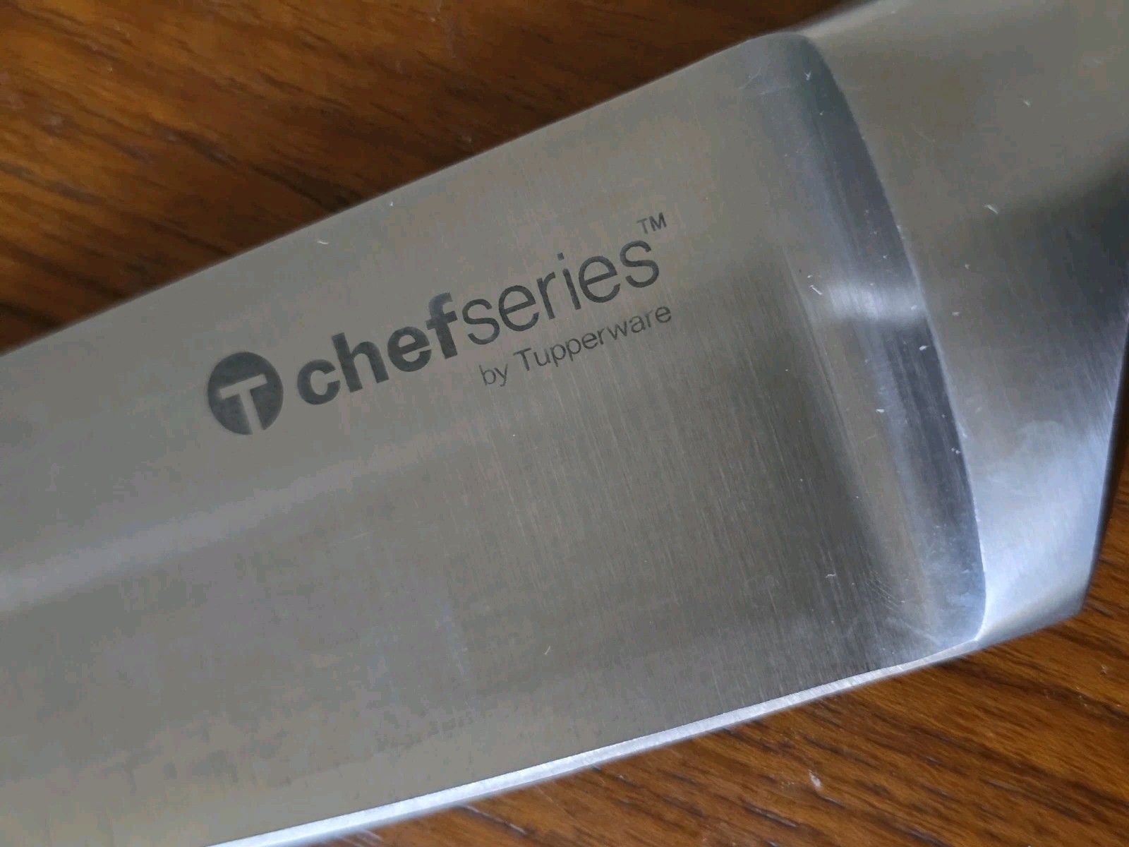 Tupperware Chef Series 8″ Chefs Knife Hand Polished Japanese Stainless Steel
