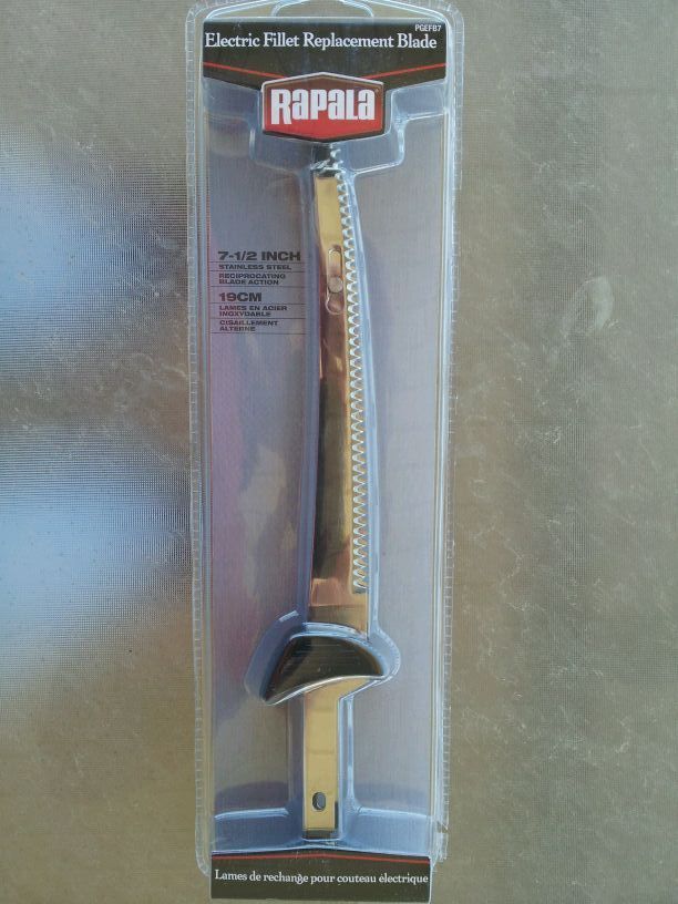 Rapala 7 1/2″ Electric Knife Fillet Replacement Blades #PGEFB7